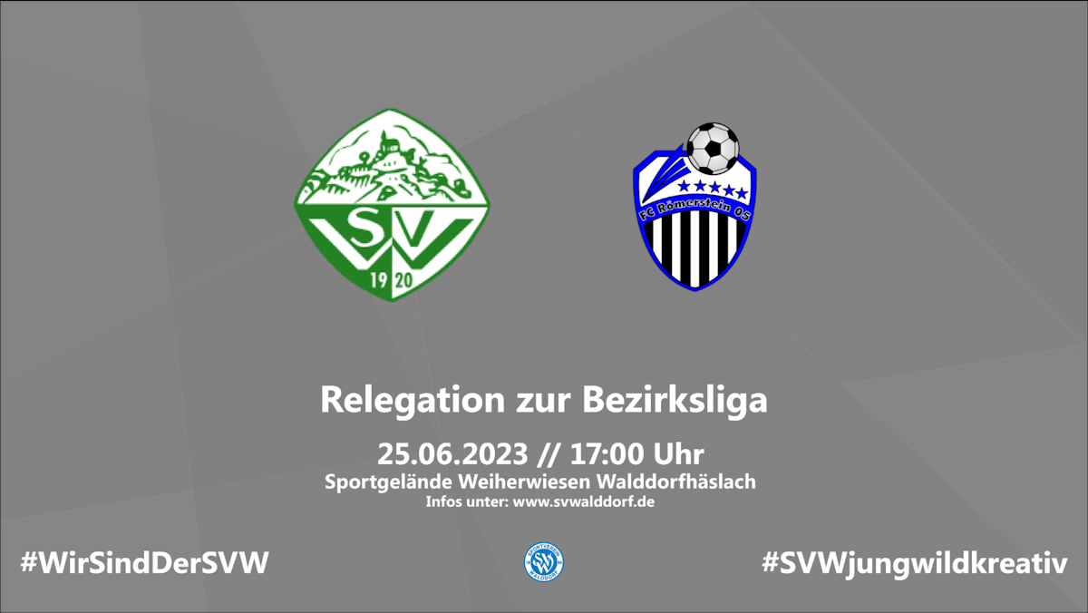Relegationsspiel SV Wurmlingen - FC Römerstein